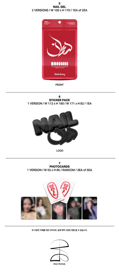 YVES - NAIL EP ALBUM [LIMITED EDITION VER.]