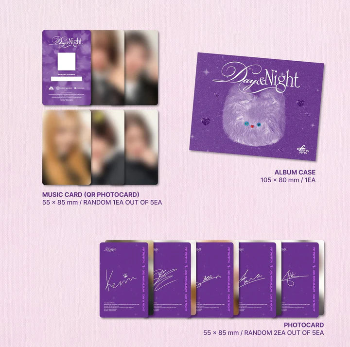 FIFTY FIFTY - DAY & NIGHT 3RD MINI ALBUM [PLATAFORM VER.]