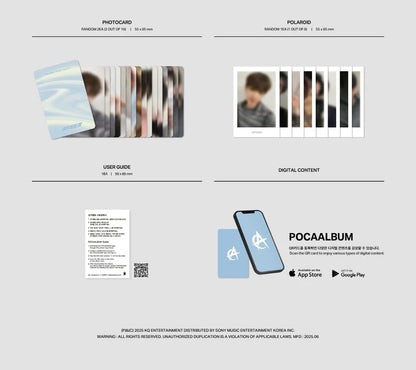 ATEEZ - GOLDEN HOUR: PART.3 12TH MINI ALBUM [POCAALBUM VER.]