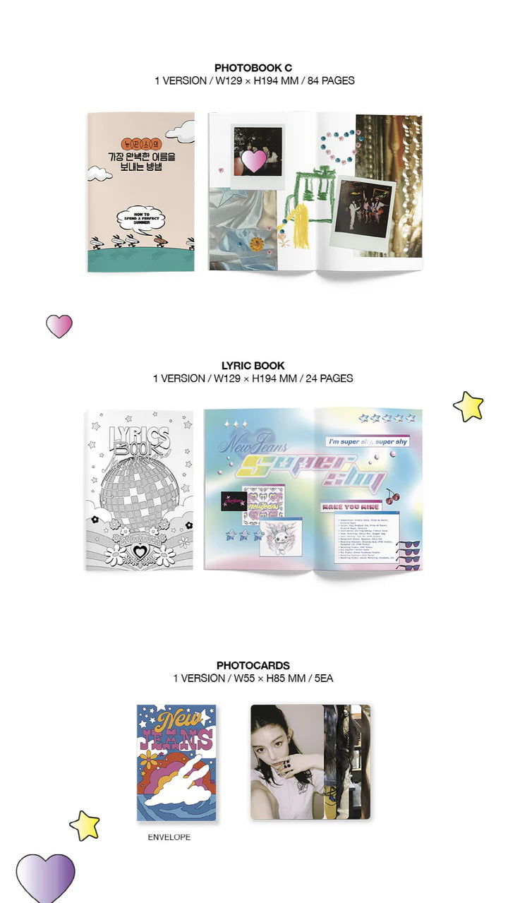 NEWJEANS - 2ND EP GET UP [THE POWERPUFF GIRLS X NJ BOX VER.]