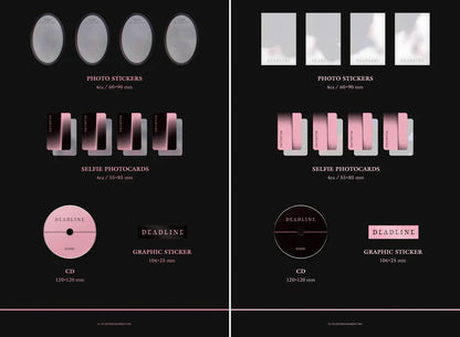 BLACKPINK - DEADLINE 3RD MINI ALBUM POB