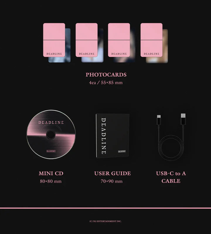 BLACKPINK - FECHA LÍMITE 3ER MINI ÁLBUM [MOOD LIGHT VER.]