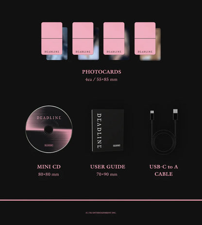 BLACKPINK - FECHA LÍMITE 3ER MINI ÁLBUM [MOOD LIGHT VER.]