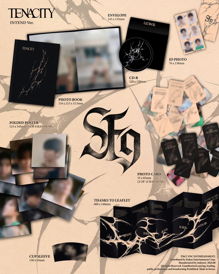SF9 - TENACITY 2ND ALBUM
