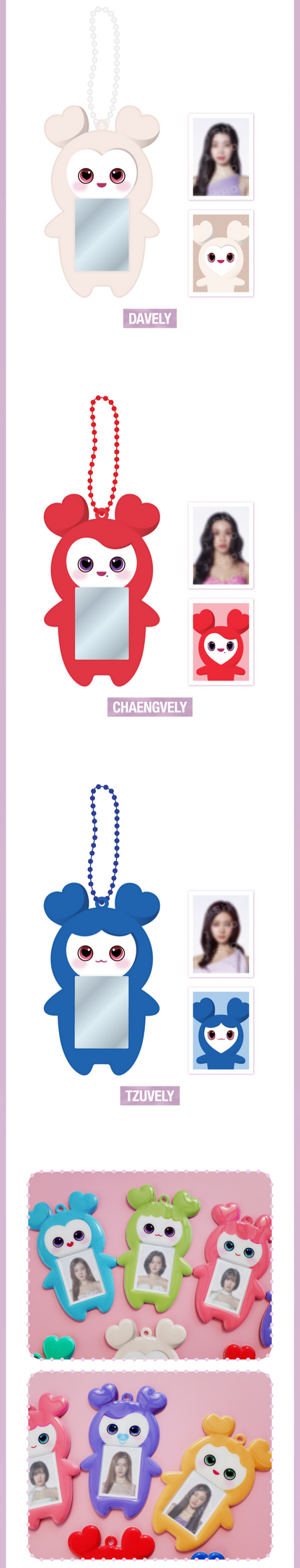 TWICE - THIS IS FOR WORLD TOUR MD LOVELY ID PHOTO HOLDER