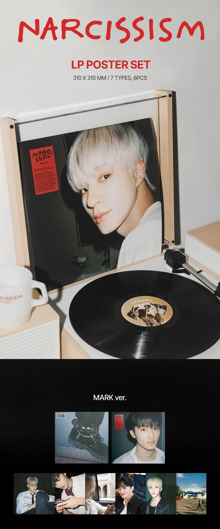 JAEMIN (NCT DREAM) - NARCISSISM 1ST PHOTO EXIHIBITION OFFICIAL MD LP POSTER SET A VER.