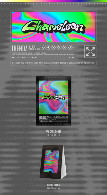 TRENDZ - CHAMALEON 5TO ÁLBUM ÚNICO [POCAALBUM VER.]