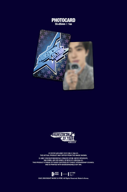JIN #RUNSEOKJIN EP.TOUR EN GOYANG LIBRO DE DESAFÍOS