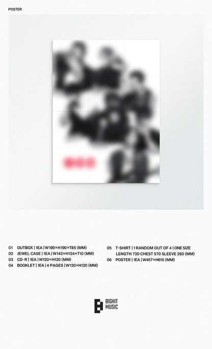 BTS - ARIRANG 5TH ALBUM [T-SHIRT CD BOX SET]