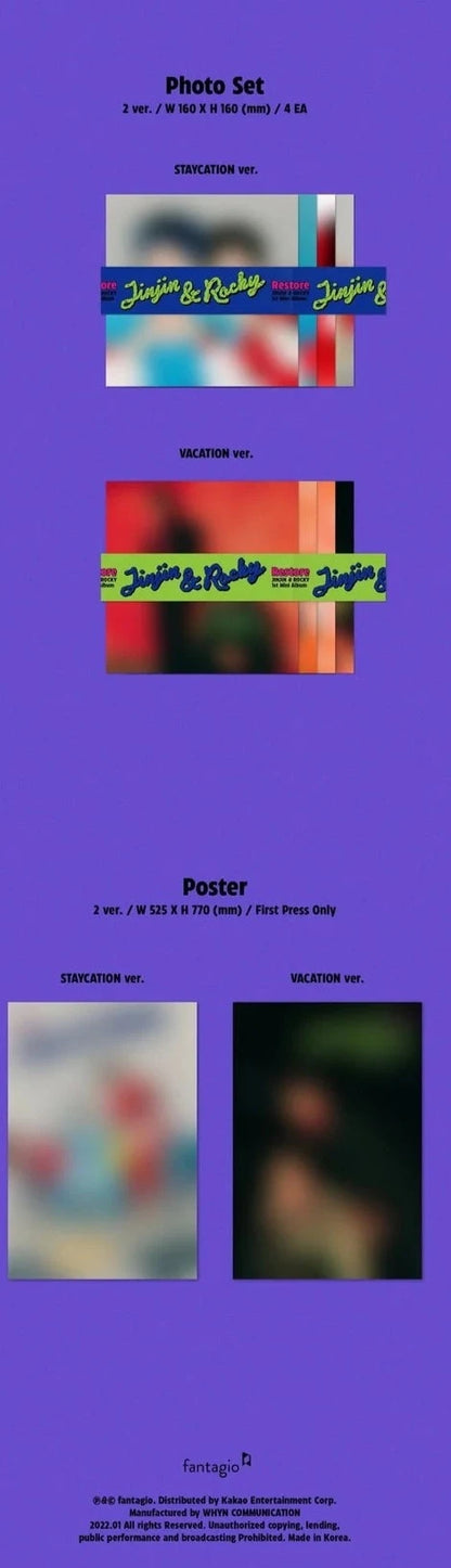 JINJIN &amp; ROCKY (ASTRO) - RESTAURAR EL PRIMER MINI ÁLBUM