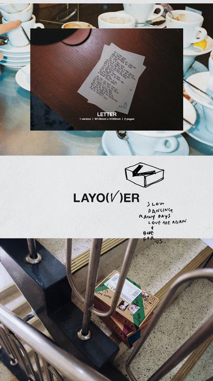V (BTS) - ÁLBUM DE LAYOVER [VERSIÓN DEL LIBRO DE FOTO]