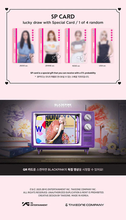 BLACKPINK - THE GAME PHOTOCARD COLLECTION MINIATURE WORLD