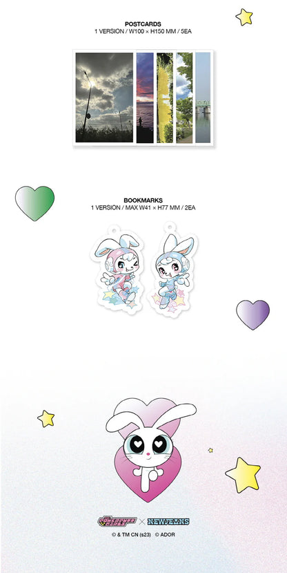 NEWJEANS - 2ND EP GET UP [THE POWERPUFF GIRLS X NJ BOX VER.]