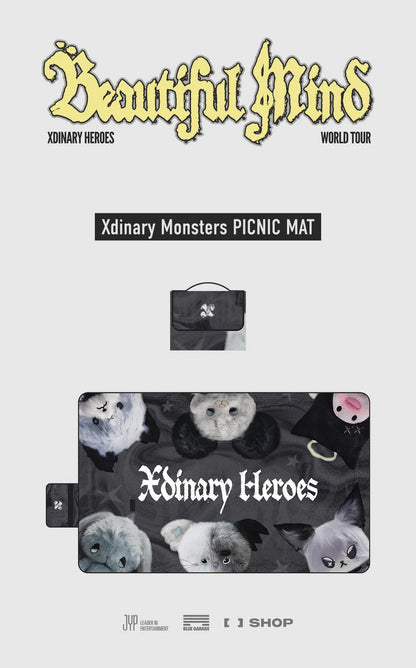 XDINARY HEROES - BEAUTIFUL MIND WORLD TOUR IN SEOUL OFFICIAL MD PICNIC MAT