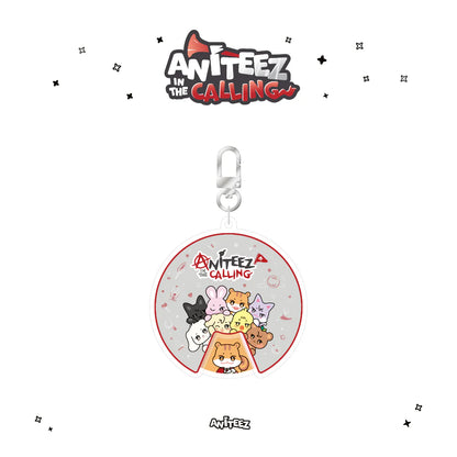 ATEEZ - ANITEEZ IN THE CALLING MD ACRYLIC ROULETTE KEYRING