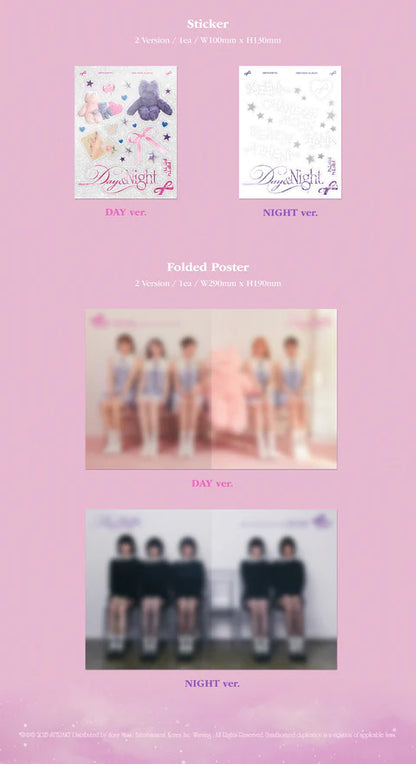 FIFTY FIFTY - DAY & NIGHT 3RD MINI ALBUM