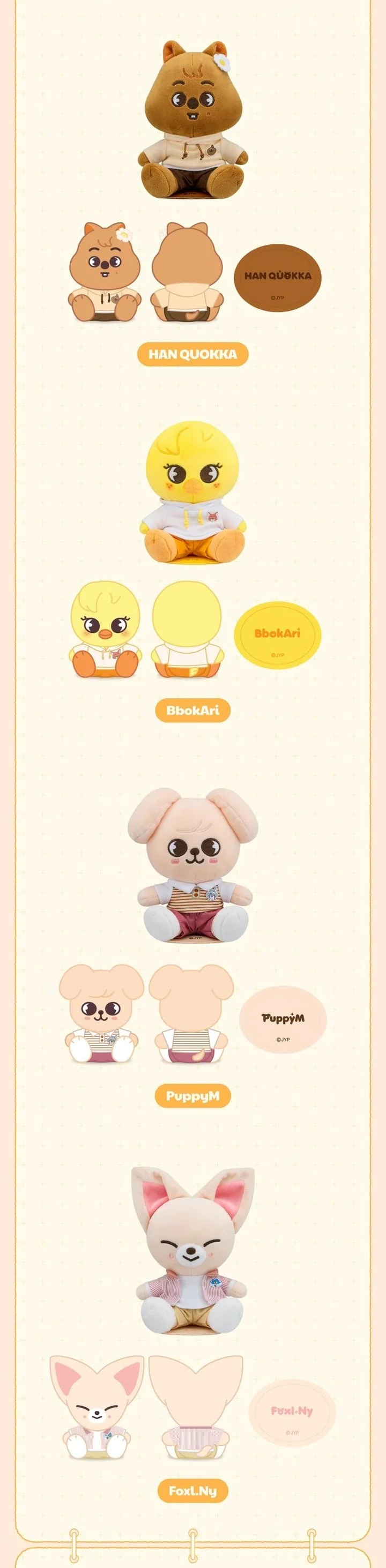 STRAY KIDS - ZOOTOPIA2 X SKZOO MD SHOULDER PLUSH
