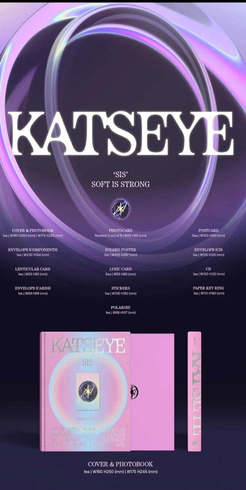 KATSEYE - SIS (SUAVE ES FUERTE) PRIMER ÁLBUM SENCILLO
