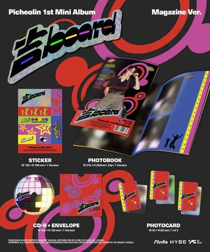 PICHEOLIN (DINO - SEVENTEEN) - 吉BOARD 1ST MINI ALBUM [MAGAZINE VER.]