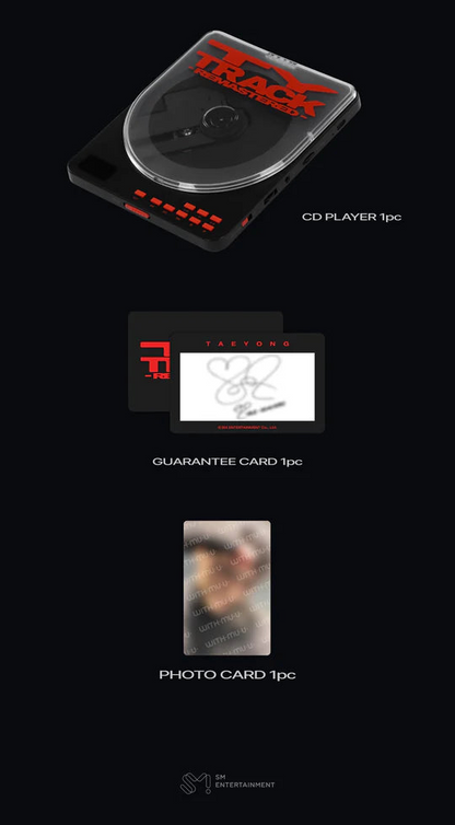 TAEYONG (NCT) - TY TRACK - REMASTERED 2026 CONCERT MD CD PLAYER SET