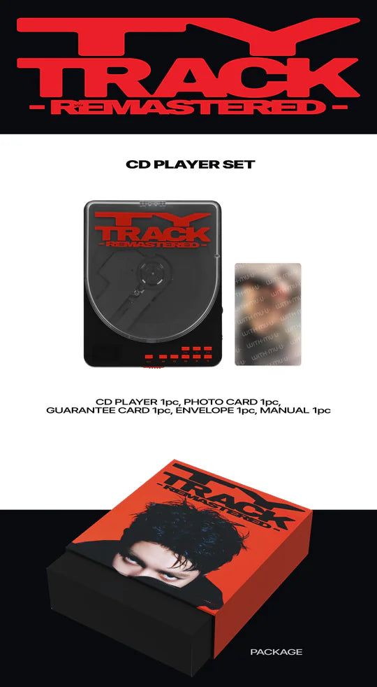 TAEYONG (NCT) - TY TRACK - REMASTERED 2026 CONCERT MD CD PLAYER SET