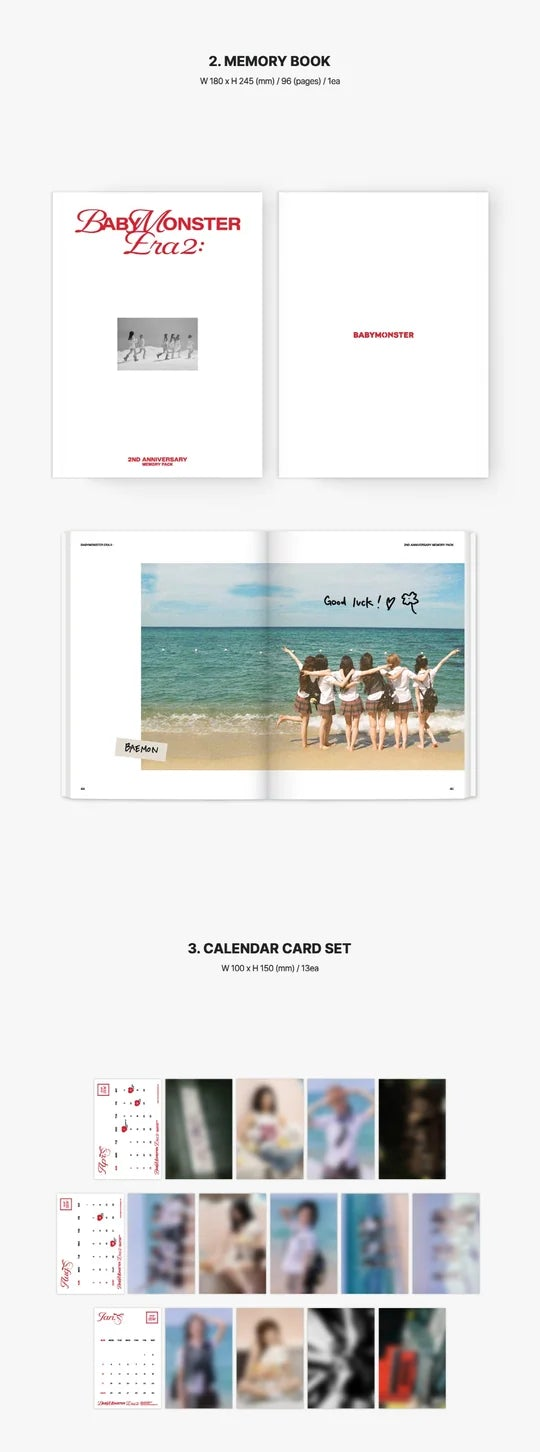 BABYMONSTER - BBYMONSTER: ERA ll AND ANNIVERSARY MEMORY PACK