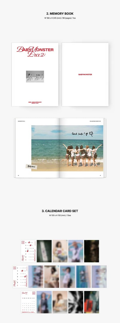 BABYMONSTER - BBYMONSTER: ERA ll AND ANNIVERSARY MEMORY PACK