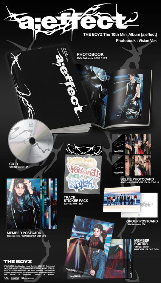 THE BOYZ - A;EFFECT DÉCIMO MINI ÁLBUM