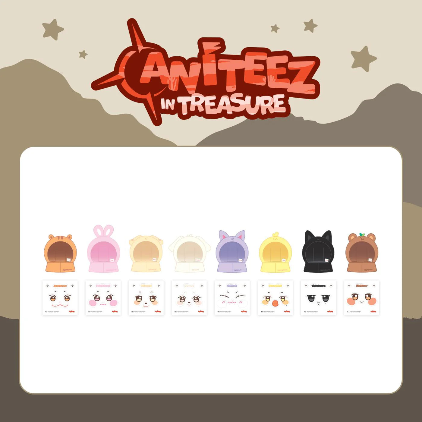 ATEEZ - ANITEEZ EN TREASURE POP-UP MD CUBIERTA PARA BARRA DE LUZ