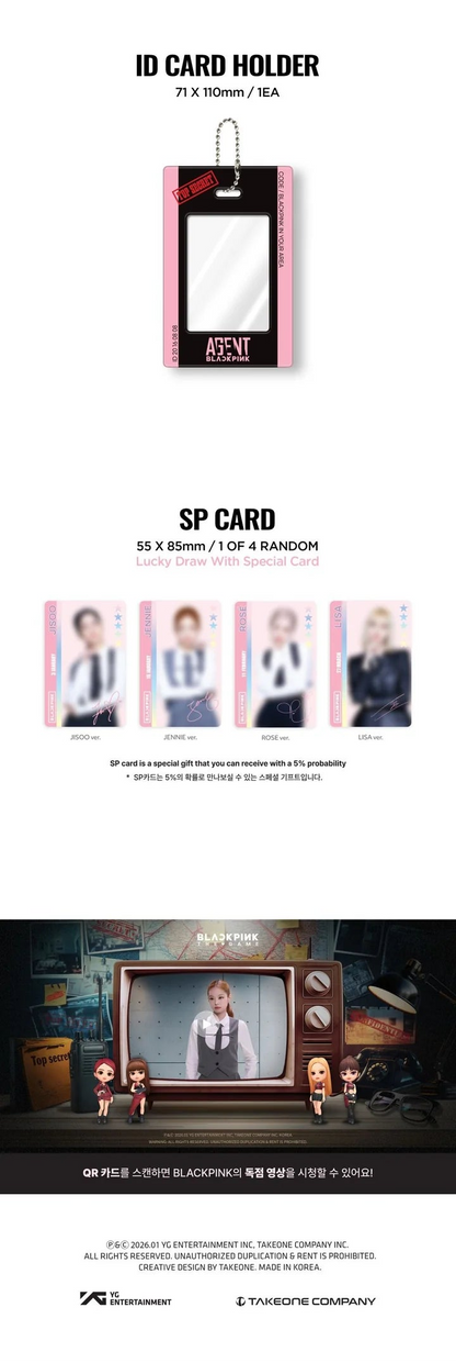 BLACKPINK - AGENT BLACKPINK THE GAME COLECCIÓN DE TARJETAS FOTOGRÁFICAS