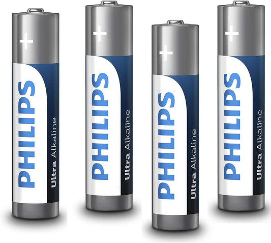 PILAS ALCALINAS AAA4 PHILIPS ULTRA