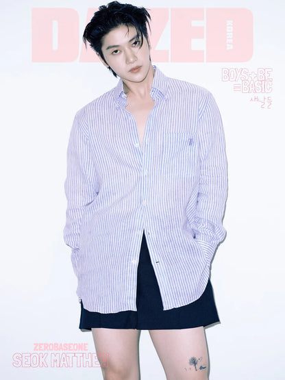 DAZED & CONFUSED - 2025.07 ZEROBASEONE (SEOK MATTHEW & KIM GYUVIN) X LEE DO HYUN]