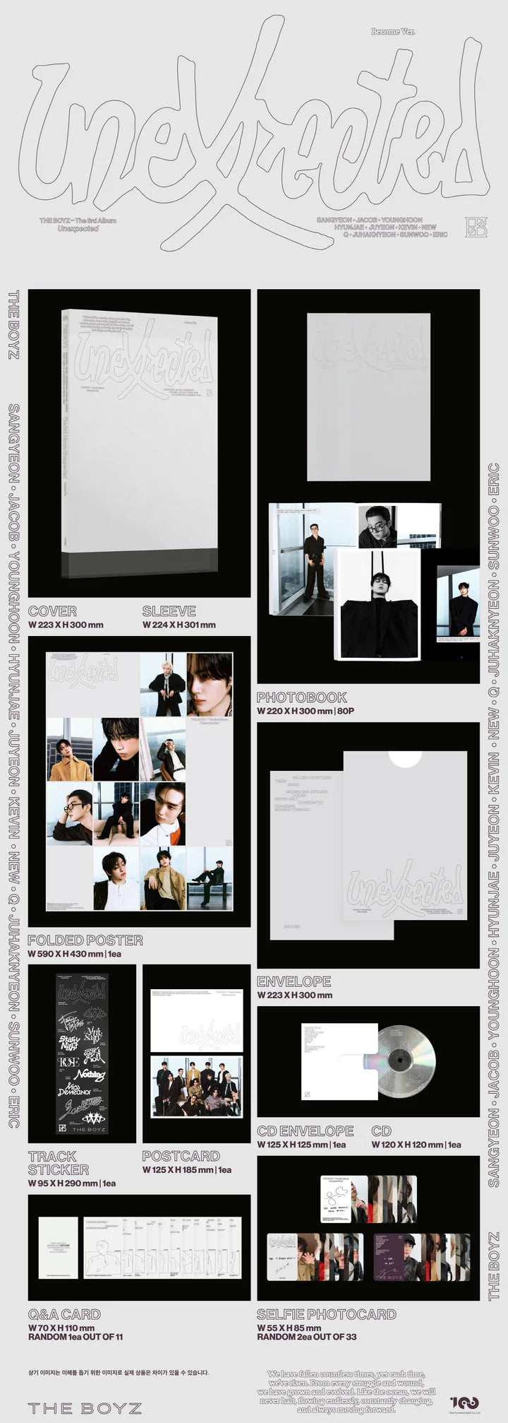 THE BOYZ - UNEXPECTED VOL.3 [PHOTOBOOK VER.]