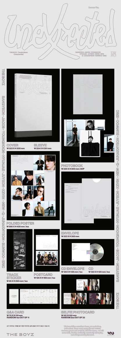 THE BOYZ - UNEXPECTED VOL.3 [PHOTOBOOK VER.]