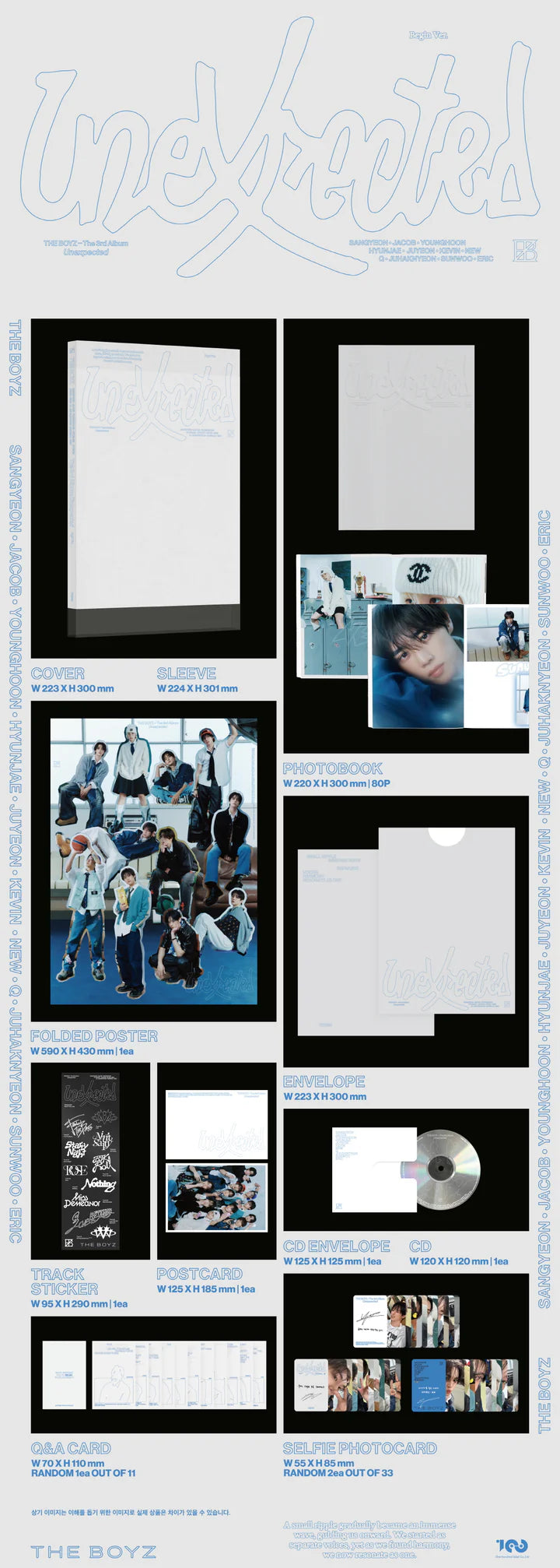THE BOYZ - UNEXPECTED VOL.3 [PHOTOBOOK VER.]