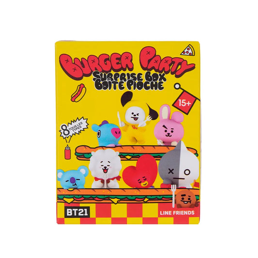 BT21 - CAJA SORPRESA DE FIESTA DE HAMBURGUESAS
