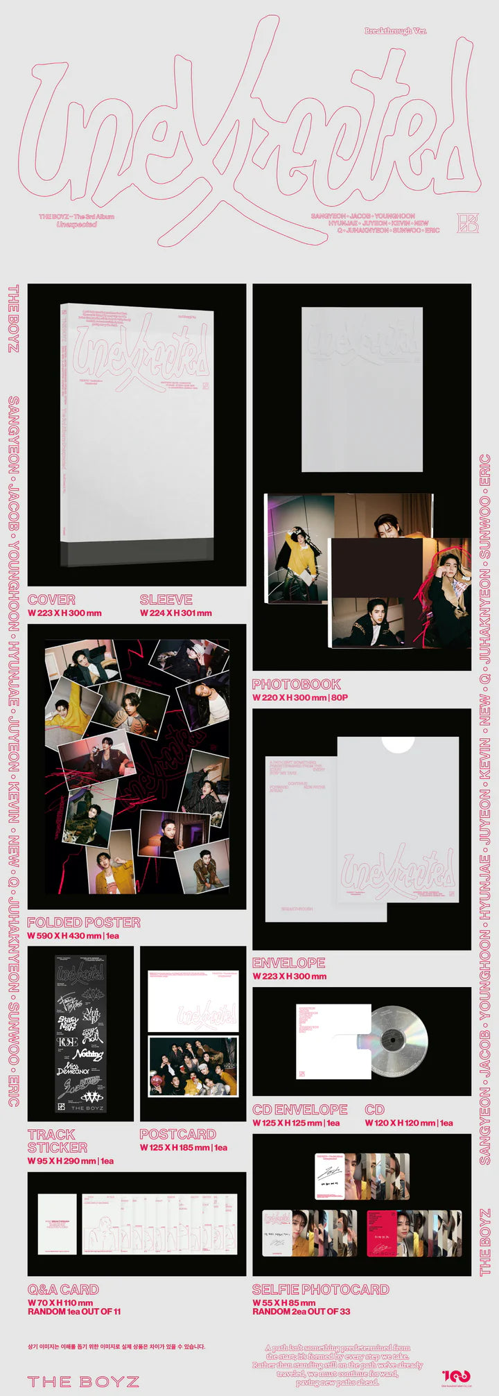 THE BOYZ - UNEXPECTED VOL.3 [PHOTOBOOK VER.]