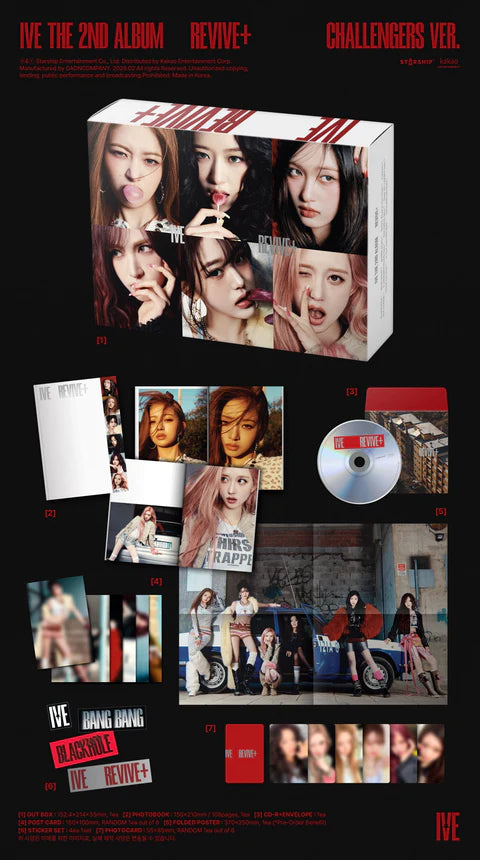 IVE - REVIVE+ 2ND ÁLBUM [VERSIÓN BANGERS]