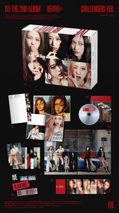 IVE - REVIVE+ 2ND ÁLBUM [VERSIÓN BANGERS]