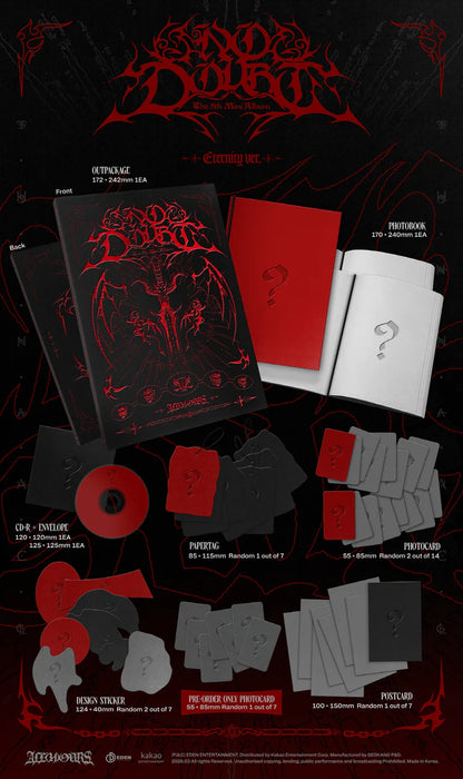 ALL(H)OURS - NO DOUBT 5TH MINI ALBUM
