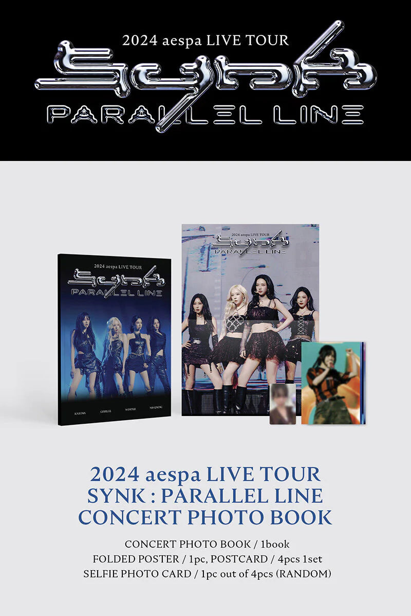 AESPA - SYNK: PARALLEL LINE 2024 LIVE TOUR CONCERT PHOTOBOOK