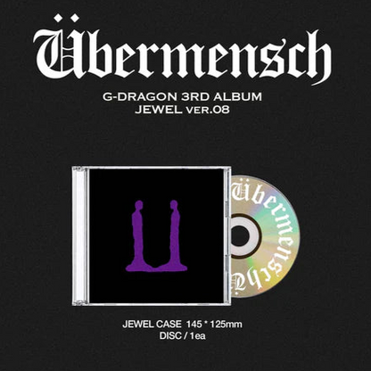 G-DRAGON (GD) - UBERMENSCH VOL.3 [JEWEL VER.]