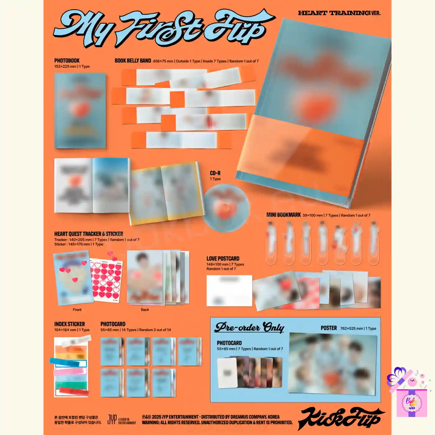 KICKFLIP - MY FIRST FLIP 3RD MINI ALBUM