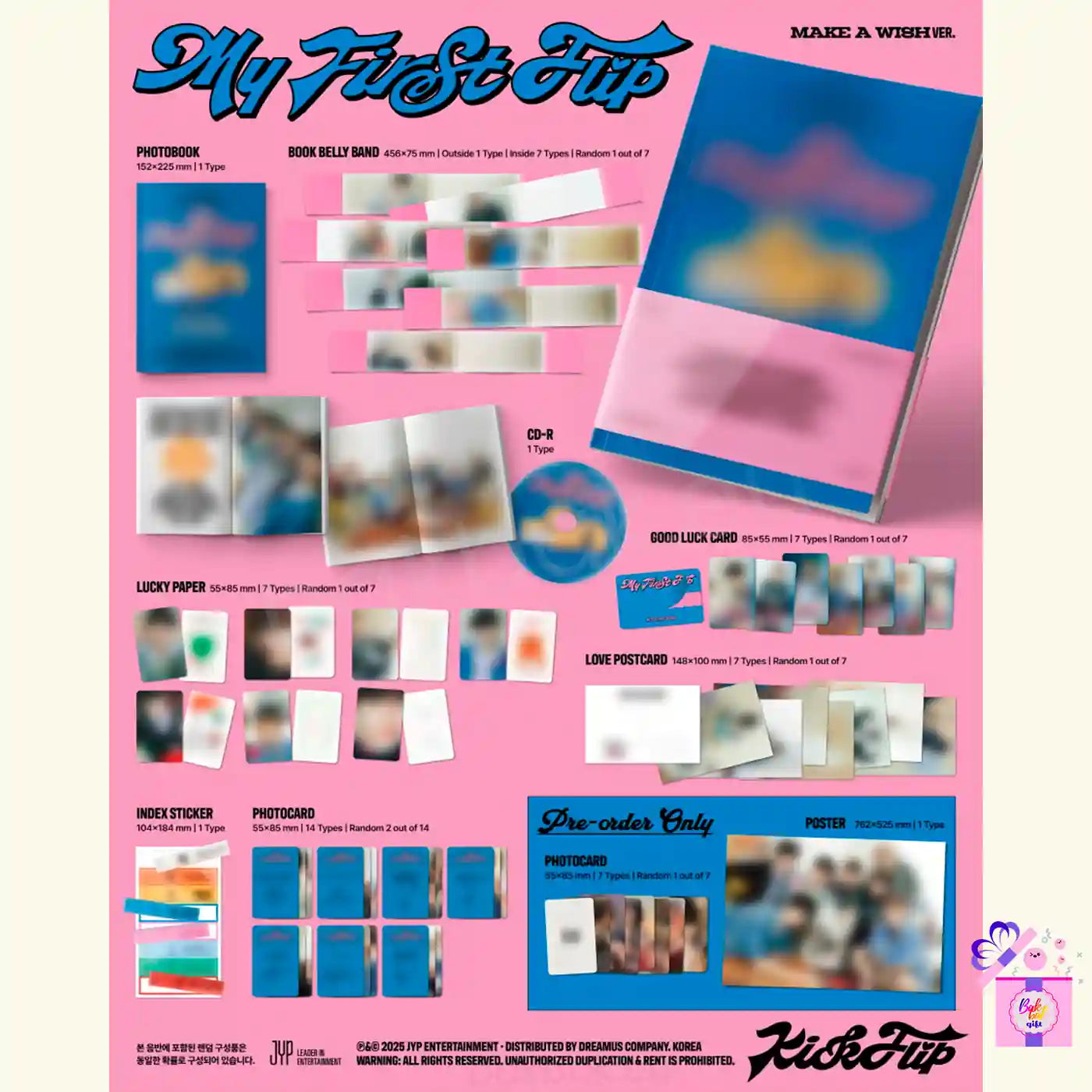 KICKFLIP - MY FIRST FLIP 3RD MINI ALBUM