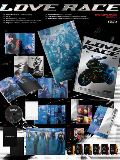 SF9 - LOVE RACE 15º MINI ÁLBUM