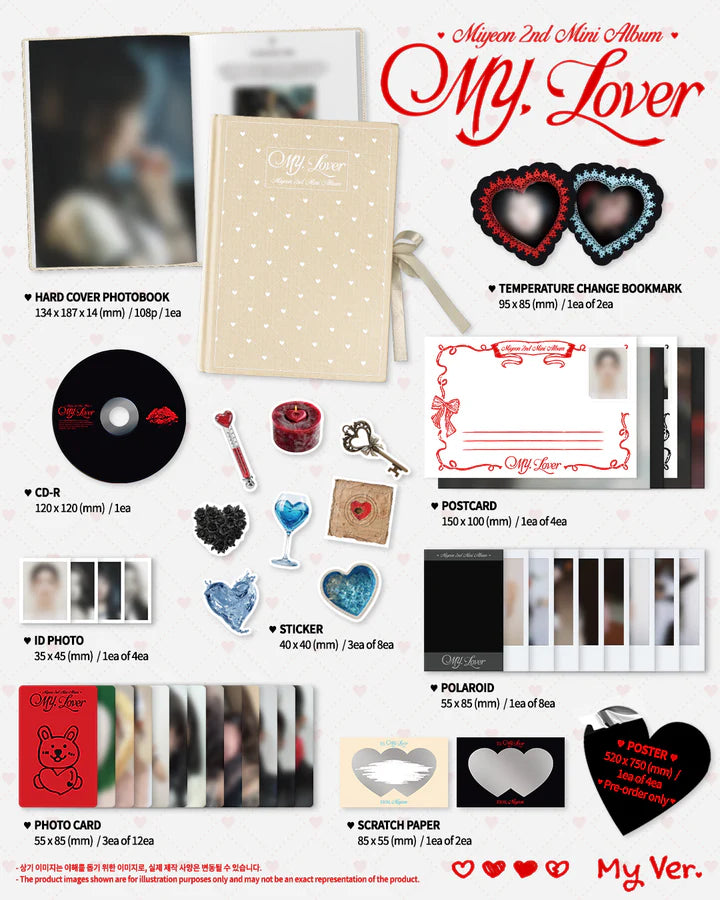 MIYEON (I-DLE) - MY, LOVER 2ND MINI ALBUM