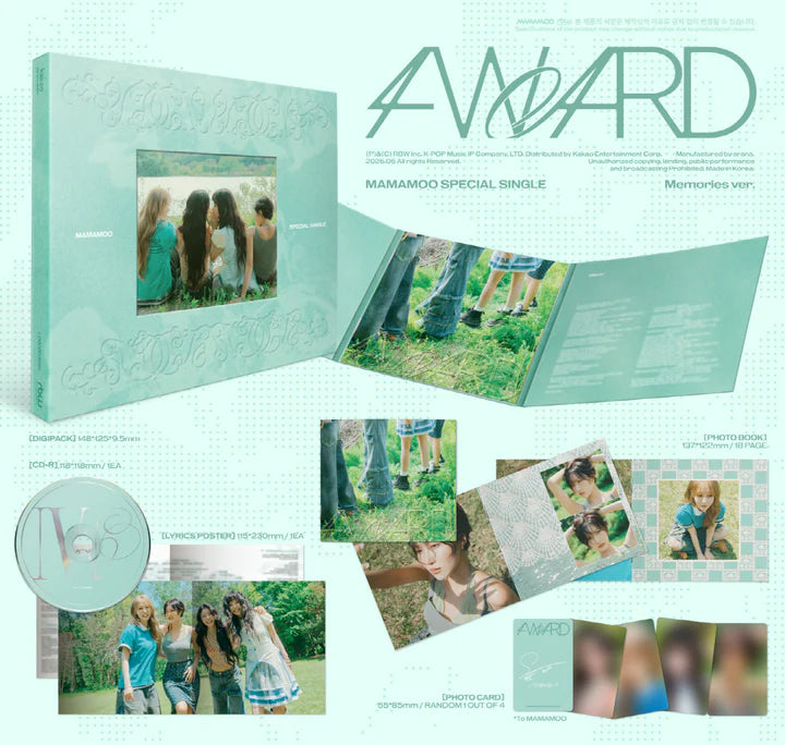 (PRE-ORDER) MAMAMOO - 4WARD SPECIAL SINGLE ALBUM