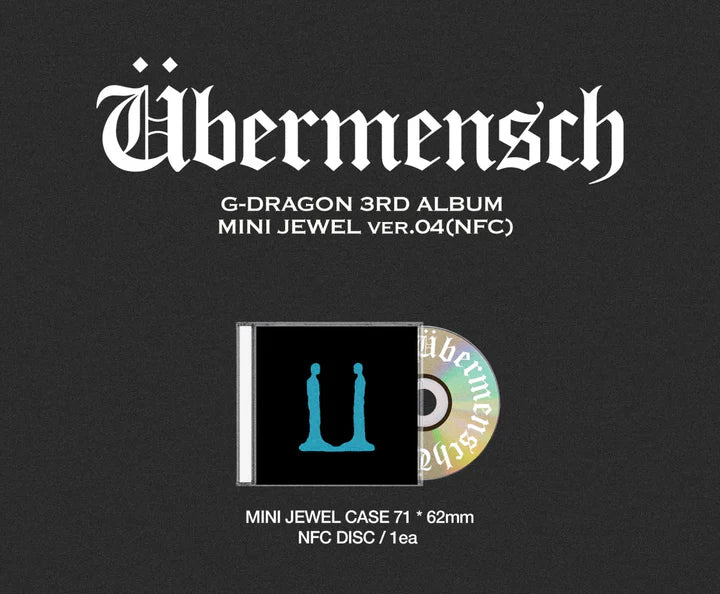 G-DRAGON (GD) - UBERMENSCH VOL.3 [MINI JEWEL VER.]