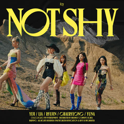 ITZY - NOT SHY 3ER MINI ÁLBUM