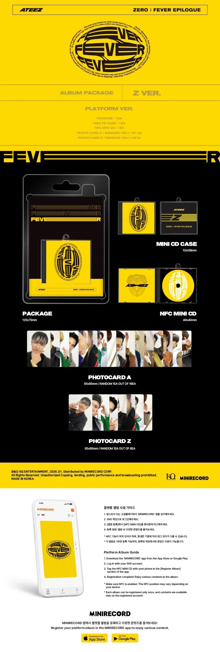 ATEEZ - ZERO: FEVER EPILOGUE [PLATAFORM VER.]